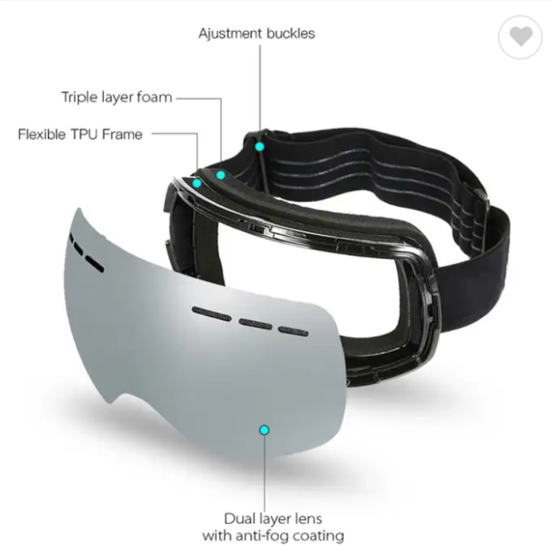 SKI GLASSES MAGNET